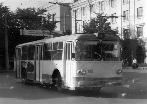 Черкассы, Киев-6Т № 186 — Фото — Городской электротранспорт
