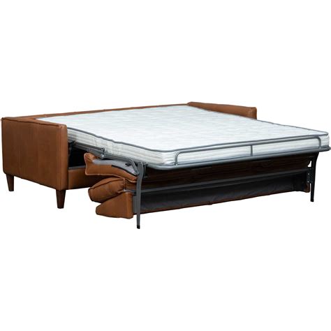 Dutton Italian All Leather Queen Sleeper A Qs Afw