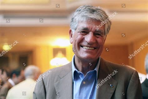publicis chairman maurice levy  reception editorial stock photo