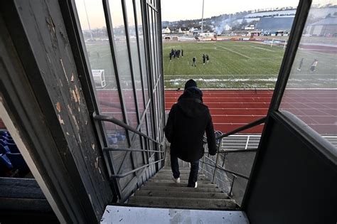 Reportage Report Du Match Af Virois Sm Caen L Ni Me Douche Froide