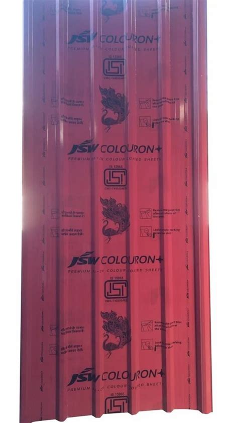 Jsw Colouron Plus Galvanized Roofing Sheets At Best Price In Nagpur