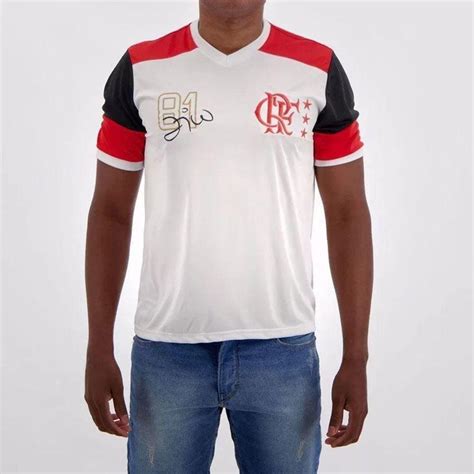 Camisa Retro Flamengo Zico Mundial 81 Oficial Casas Bahia