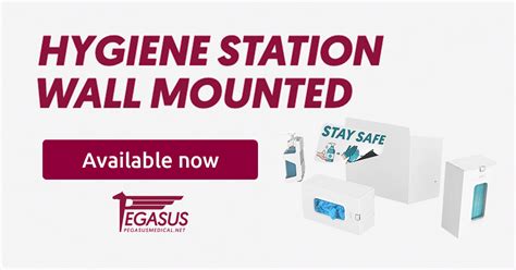 Hygiene Station Wall Mounted Pegasusmedical