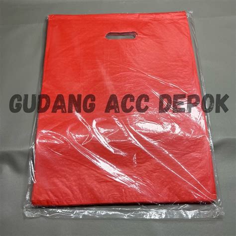 Jual Kantong Plastik Pond Oval Polos Hd Plong Shoping Bag X Cm Isi