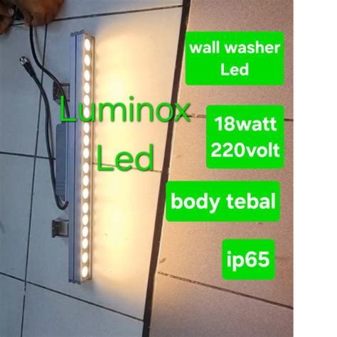 Jual Sorot Wall Washer Led W Mata Spotlight Linear Wall Watt