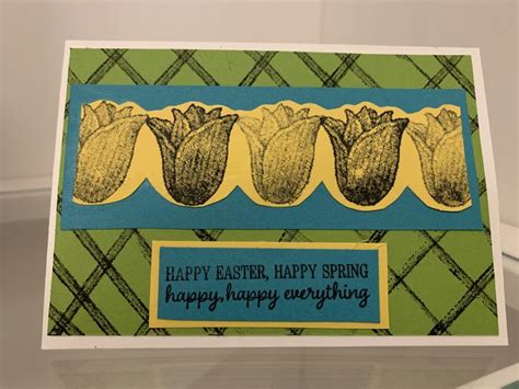 Stampinup Timeless Tulips Happy Everything Happy Easter Cards