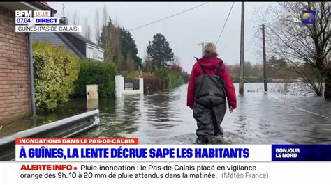 Inondations Dans Le Pas De Calais Gu Nes La Lente D Crue D Moralise