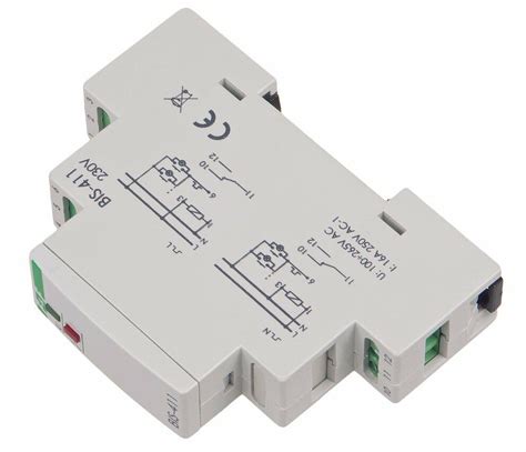 F F BIS 411 230V Bistabiles Relais On Off 230 V AC DC 16A