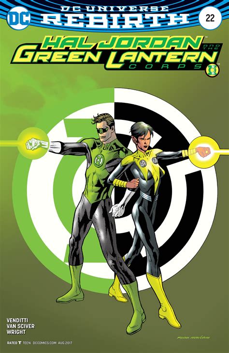 Hal Jordan And The Green Lantern Corps 22 Variant Cover Fresh Comics