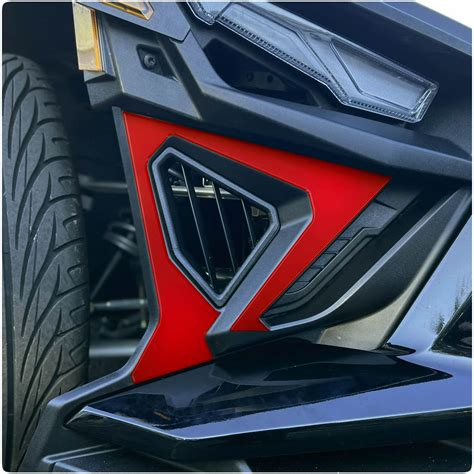 Polaris Slingshot Front End Side Gap Filler Accent Kit By Tufskinz