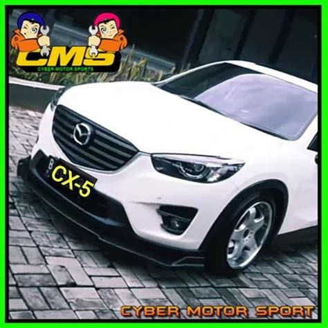 Jual FRONT LIPS MAZDA CX5 BODY KIT MAZDA CX5 FRONT LIPS BUMPER MAZDA