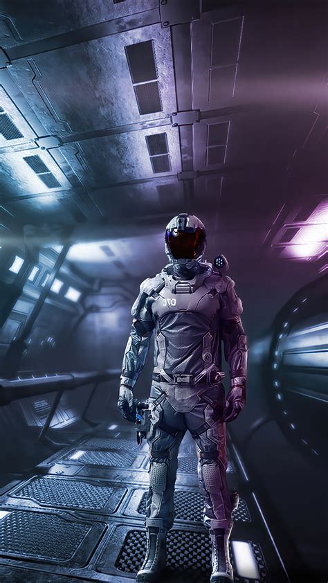 Scifi Astronaut Artist Artwork Digital Art Deviantart HD Phone