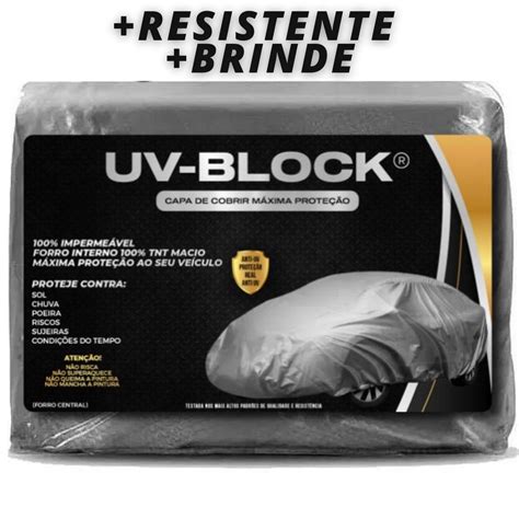 Capa Cobrir Carro Uv Block Imperme Vel Protege Sol Chuva Poeira P