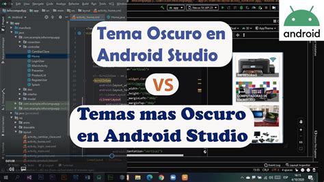 Como Poner El Tema Oscuro En Android Studio Y Como Quitar El Modo