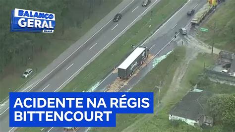 Acidente fatal deixa a rodovia Régis Bittencourt interditada por uma