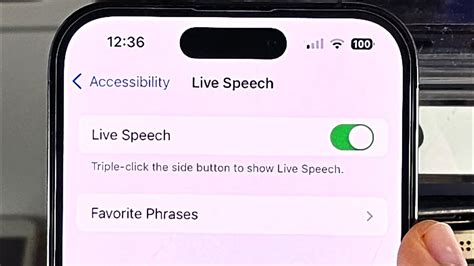 How To Use Live Speech Voice On IPhone IOS 17 YouTube