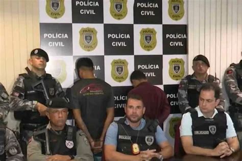 Suspeitos De Participarem De Facção Criminosa São Presos Durante