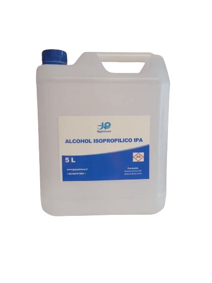 Alcohol Isoprop Lico Ipa L J P Qu Micos