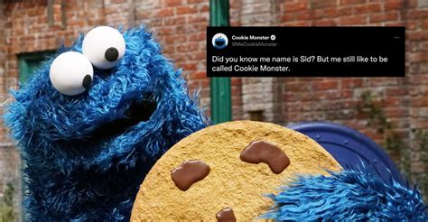 Cookie Monster Reveals His Real Name And Everyone Is Losing It