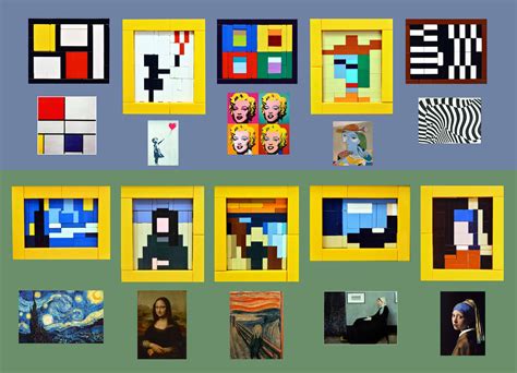 Lego Ideas Pixel Art Gallery