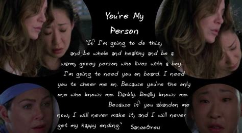 Best Greys Anatomy Youre My Person Quotes Don t miss out | quotesenglish4