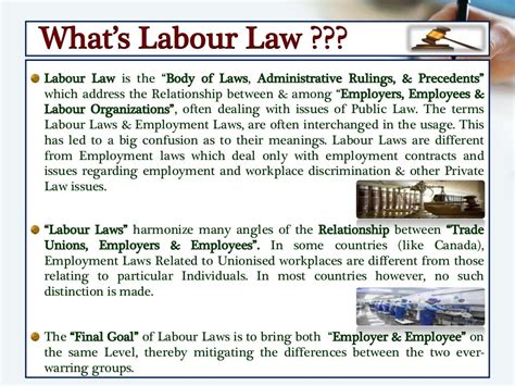 Ppt On Labour Laws In India