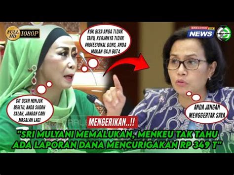 DUEL PANAS TERJADI LAGI ANTARA SRI MULYANI DAN YENTI GANARSIH TERKAIT