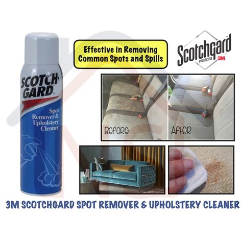 3M Scotchgard Spot Remover and Upholstery Cleaner Stain Remover Carpet ...