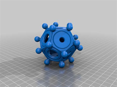 Free 3D file Roman Dodecahedron 👽・3D printer design to download・Cults