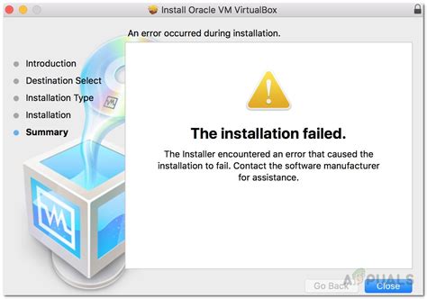 Fix Virtualbox The Installation Failed On Mac