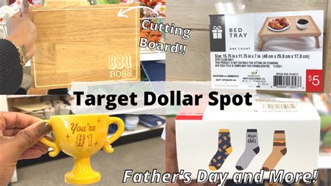 New Target Dollar Spot Fathers Day Must Haves Shop With Me