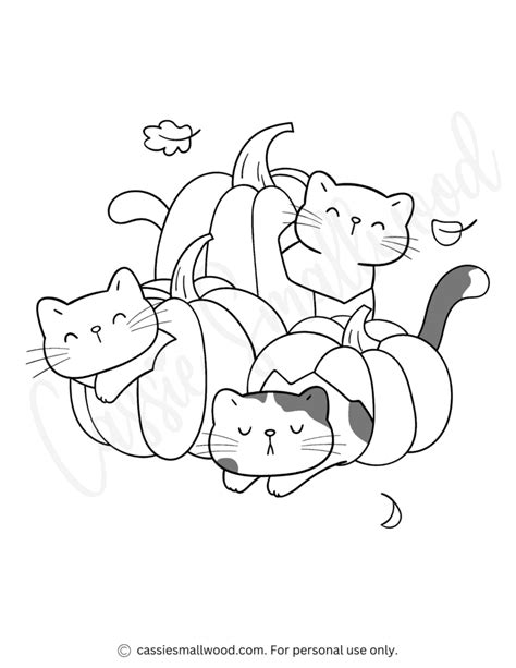 Pumpkin Coloring Printout Cassie Smallwood