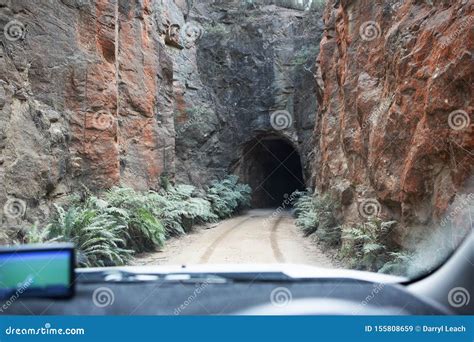 A Drive Through Tunnel On The Way To The Glow Worm Tunnel In Lithgow