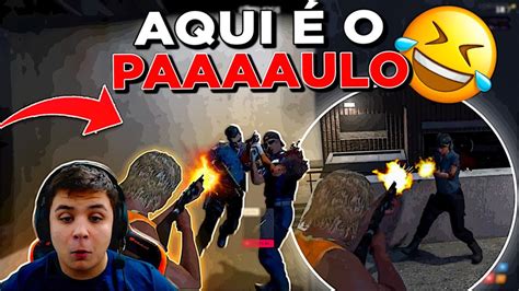 PAULINHO O LOKO M T0U 4 PM AO VIVO No GTA RP Modder Clips YouTube