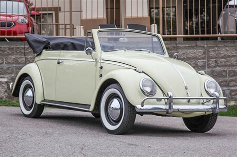 Classic Convertible 1958 Volkswagen Beetle Karmann Kabriolett Barn Finds