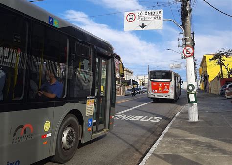 Novas Faixas Exclusivas Para ônibus Serão Entregues Nas Zonas Leste E