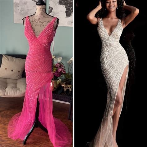 Jovani Dresses Jovani Hot Pink Pageant Evening Gown Or Formal Prom Dress Poshmark