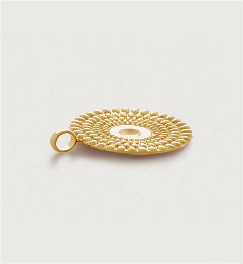 Juno Disc Pendant in 18k Gold Vermeil on Sterling Silver | Jewellery by ...