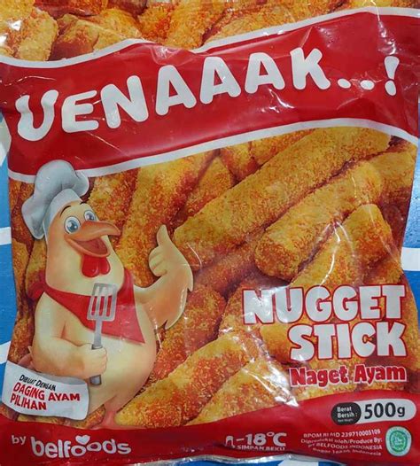 Jual Belfoods Nugget Stick Enak 500g Di Seller Radja Frozen Food