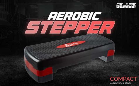 Buy De Jure Fitness Aerobic Stepper Two Height Level Adjustments 4