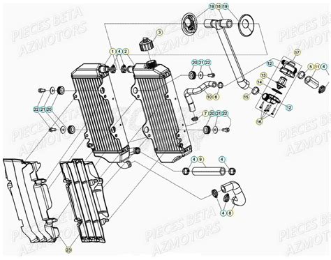 Radiateur Pi Ces Beta Neuves Pi Ces Rr Racing T Pi Ces