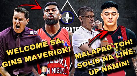 BREAKING MAVERICK AHANMISI TINOTOO NA NG GINEBRA NASA LINE UP NA