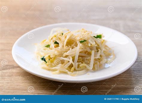 Korean Mung Bean Sprouts Salad Kongnamul Muchim Stock Photo Image Of