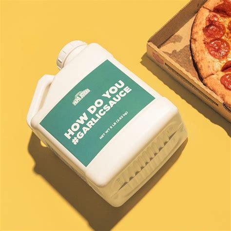 Papa Johns Unveils Garlic Sauce In One Gallon Jugs