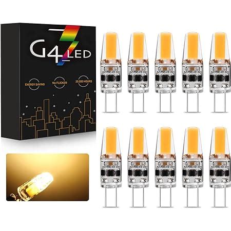 G Led V Stiftsockellampe Dimmbar Warmwei Er Pack W Ersetzt W