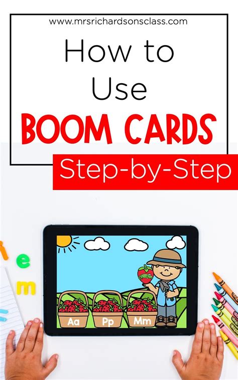 How To Use Boom Cards For Distance Learning Mrs Richardsons Class