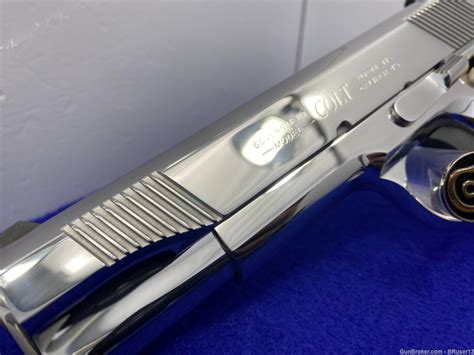 Colt Government Acp Breathtaking Bright Stainless Xse Series