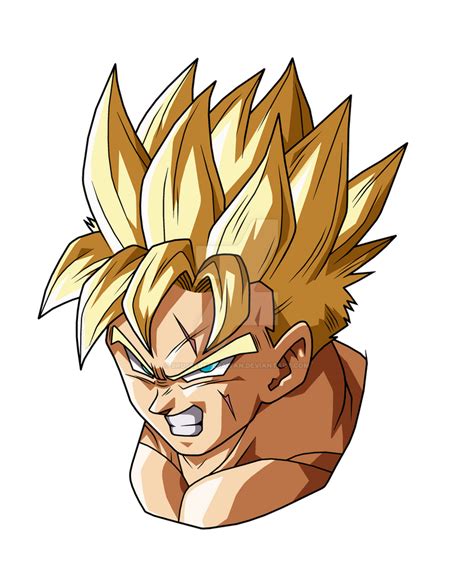 Mirai Gohan Head By Brusselthesaiyan On Deviantart