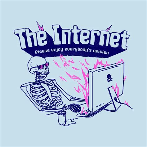 The Internet T-Shirt by Hillary White aka wytrab8 - The Shirt List 
