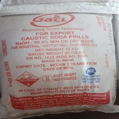 Caustic Soda Prill Industrial Grade At Rs 50kg In Mumbai Id